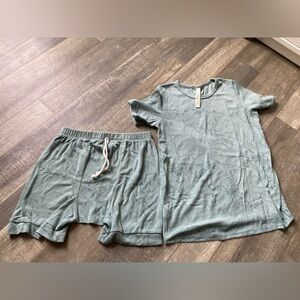 Childhoods Clothing Maps Modal Rib Knit Set 8/9 10/11